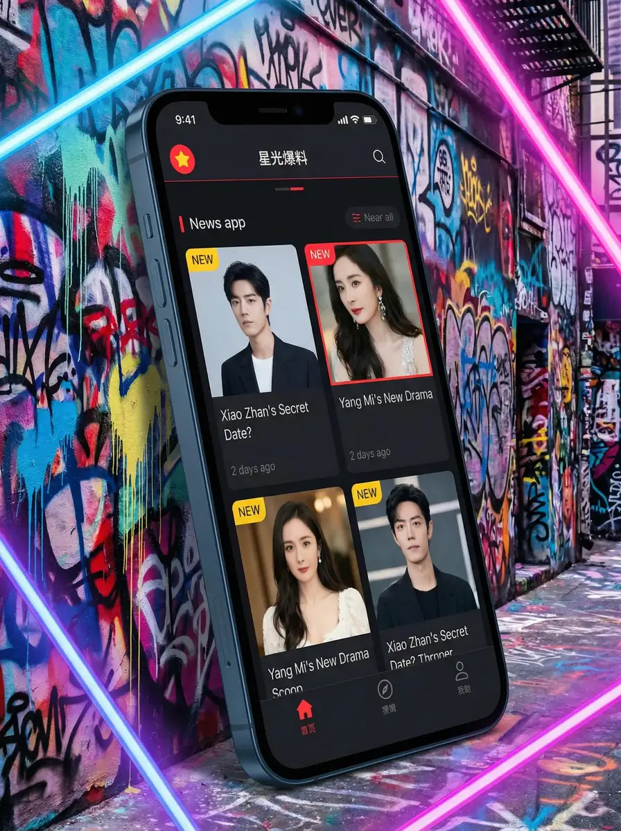 英雄联盟金克丝 APP界面展示 - 掌上吃瓜神器